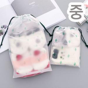 속옷가방 여행용 소분 정리 끈 파우치 중형