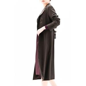 [롯데백화점]비꼴리끄 울 스포츠카라 벨티드 원피스 B224WO3020