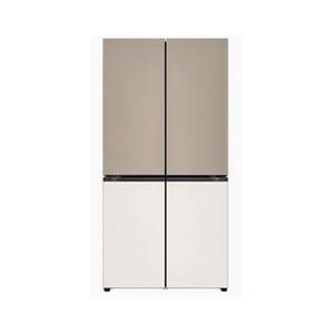 LG 오브제컬렉션 4도어 610L 써밋 미스트 클레이브라운+미스트 베이지 M623GCB042S