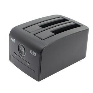 USB3.0 2베이 2.5 3.5 하드 도킹스테이션 블랙 NX775 [H@lu]