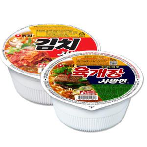 육개장사발면12개 + 김치사발면12개