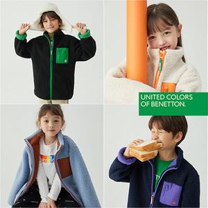 [BENETTON] 24NEW 베네통 키즈 컬러 플리스 재킷 1종 (∼160까지)