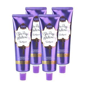 클라이덴 더 퍼플 미백 치약 130g x 4개 안티 옐로우 화이트닝