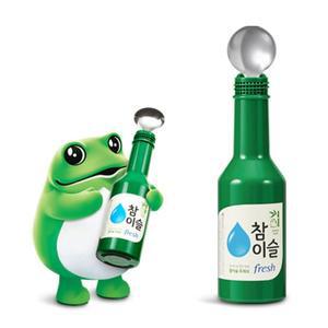 [하이트진로]참이슬 fresh 숟가락 마이크 블루투스스피커 블루투스마이크