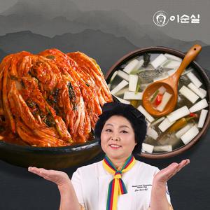 이순실의 평양김치2kg + 평양동치미2kg 이북의손맛
