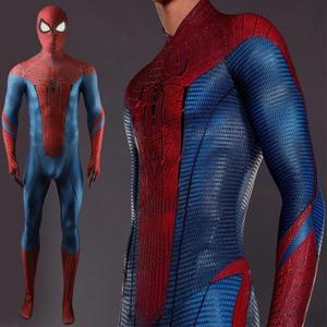애니메이션 어메이징 스파이더맨 코스프레 슈퍼 히어로 코스튬, 남성 여성 점프수트, 역할 놀이 바디 성인