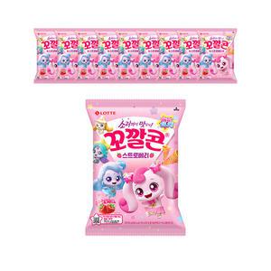 티니핑 꼬깔콘 스트로베리 86g, 10개