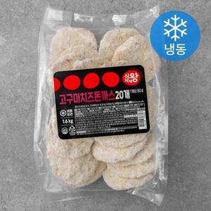 식자재왕 고구마 등심 치즈돈까스 (냉동) 1.6kg, 1개 one option