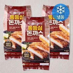 오프라이스 두툼바삭 통등심 돈까스 (냉동) 450g × 3개