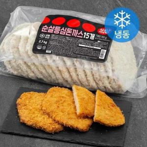 식자재왕 순살 등심돈까스 (냉동) 2.7kg × 1개