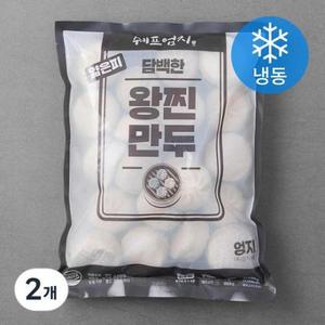 엄지식품 담백한 왕찐만두 (냉동) 1.1kg, 2개 one option