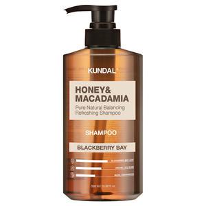 쿤달 허니 앤 마카다미아 네이처샴푸 블랙베리베이 500ml