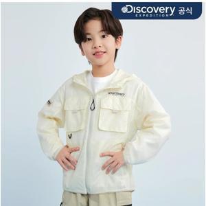 [롯데백화점]디스커버리익스페디션 DKWJ75043 키즈 포켓 경량 바람막이자켓