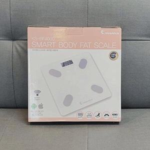 아이워너 스마트 블루투스 체지방 체중계 KS BF4000_WFGABXH