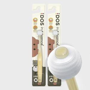 도스360 솜사탕 유아 아기칫솔 0단계 2개