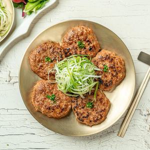 [믿어보소] 국내산 한돈 한우 당일생산 수제 떡갈비 냉장, 500g