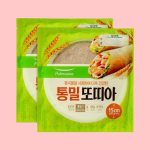 풀무원 통밀 또띠아 다이어트 150gX2개