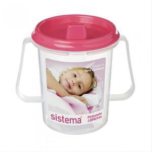 [JHP732P9_51]시스테마 스파우트컵 250ml 아기물병 핑크