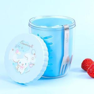[JHP73613_51]시나모롤 도시락 스텐포크 아동도시락 세트