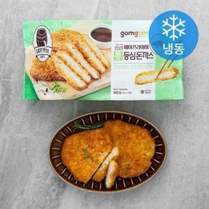 곰곰 에어프라이어 통등심 돈까스 (냉동), 450g, 1개 one option