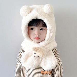 [BZJLRWDC_51GX]곰인형 흐 머플러 목도리 귀마개 등