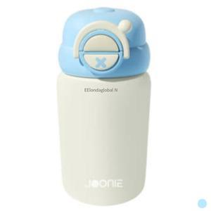 주니 아기 유아 빨대컵 스테인레스 텀블러 240ml 블루