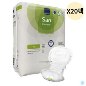 아베나 용 기저귀 안심 케어패드 대형 30매 X20팩