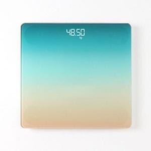 그라데이션디지털체중계(블루그린)LED체중계_WD10428