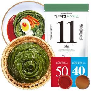 [기타][11kcal] 해초미인 다시마면 25봉+비빔소스15봉+물냉면소스10봉