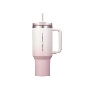 [정품] 스타벅스 24 SS 스탠리 핑크 켄처 텀블러 1183ml Starbucks Stanley Pink Quencher Tumbler 651694