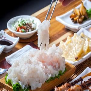 순살 아나고회(붕장어) 1kg/손질 후 400g(세꼬시)