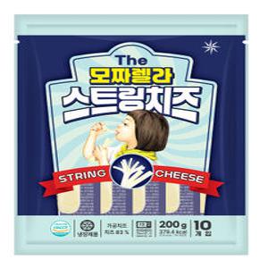 The 모짜렐라 스트링치즈 200g(20g*10개입)