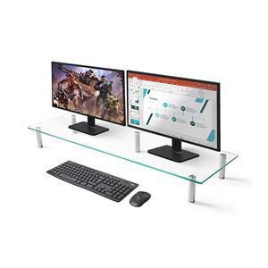 아이존아이앤디 EZ MT-1000 와이드 듀얼 모니터 스탠드 (투명)