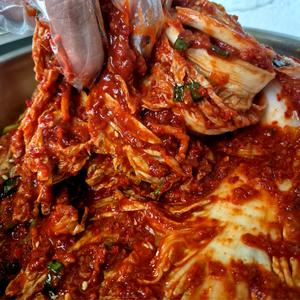 중독적인 매운 맛 매운포기김치 2kg