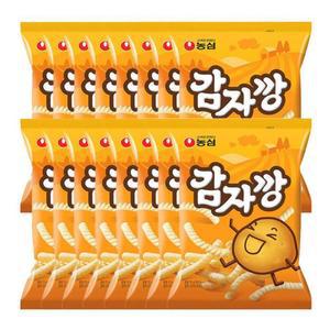 [농심] 감자깡 75g 16봉 한박스
