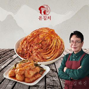 [온김치] 김하진의 별미 포기김치8kg + 총각김치2kg