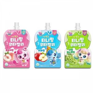 [JHQSWPOC_52GN]캐치티니핑 과즙퐁당 워터젤리 110ml