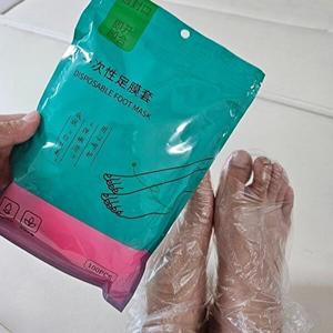 일회용 비닐 풋커버 100매 1팩 발마사지 풋비닐_WFFSOBG