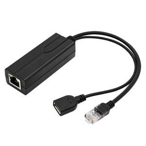 USB POE 분배기 아이솔레이터 48V에서5V 라우터용 이더넷 어댑터를 통한 전원 공급