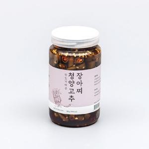 [기타]논산농부의 수제 청양고추장아찌 580g