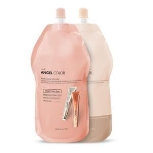 엔젤 컬러 새치커버 전용 염모제 1제+2제 400g
