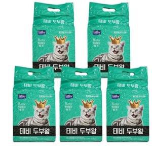 고양이 인기 테비 모래 두부 감성 모래 가는입자 밀크 (WFH5K9I)