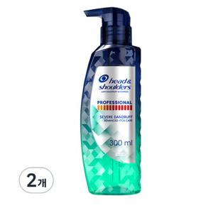 헤드앤숄더 프로페셔널 가려운 두피케어 샴푸 300ml 2개