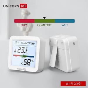 IOT 스마트 온습도계 WIFI 무선 LCD온습도센서 알림기능 TS-H9