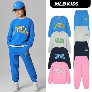 [MLB키즈](신세계 사우스시티)(정상가119,000)24년SS[KIDS] 바시티 맨투맨 셋업 7AS2V0241(3color)