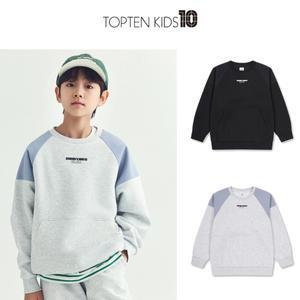 [롯데백화점]탑텐키즈 MKF1TR1202 남아) 울트라스트레치 우븐매치 스웨트셔츠