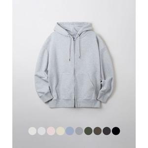 SPAO 프렌치테리 루즈핏 2-WAY 후드집업SPMZE49C01 SPMZE49C01