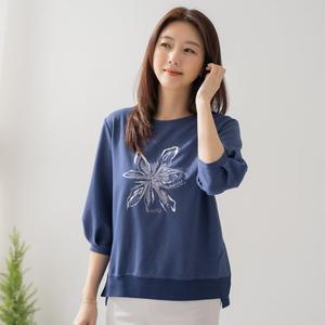 엄마옷 마담4060 오브자수티셔츠 중년여성옷 -ZTE2503055-