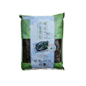 [냉장] 반찬단지 매실 간장깻잎 4kg