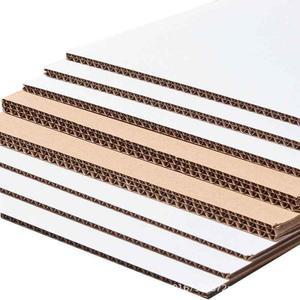 골판지 양면 흰색 크래프트 10장 종이 3단 1구 타일 두꺼운4MM 3층 20x20